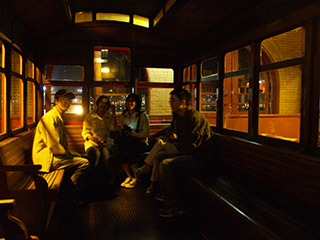 10-05-3 Interior of cable car